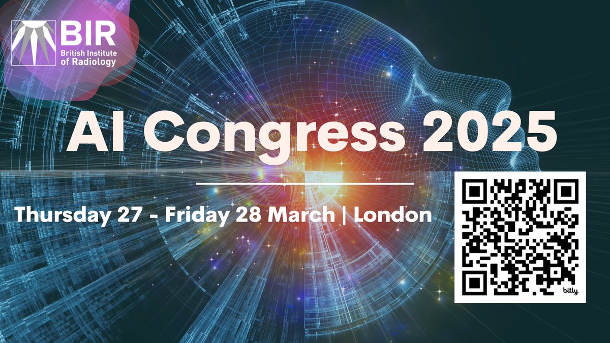 BIR (@bir_news) on Twitter photo Save the date: AI Congress 2025: From Strategy to Deployment. This event continues to showcase AI in the NHS dealing with AI strategy, government policy, ethics, governance, post-market surveillance and future scoping. View the programme: bit.ly/4dzmXDu <a href="/DrAmritaKumar/">Amrita Kumar</a> Save the date: AI Congress 2025: From Strategy to Deployment. This event continues to showcase AI in the NHS dealing with AI strategy, government policy, ethics, governance, post-market surveillance and future scoping. View the programme: bit.ly/4dzmXDu <a href="/DrAmritaKumar/">Amrita Kumar</a>