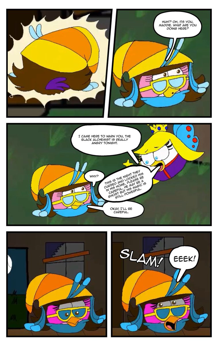 TiffanyArtist56's tweet photo. Hold on I forgot two more pages 

#ScreenToComics #TiffanyTheNightOfShades
#TFAScreenToComics #TiffanyFisherArtist #Tiffanimation #TiffanyAndFriends #comics #IbisPaintX #edit #Halloween  #Halloween2024 https://t.co/pEGQ9noQwp
