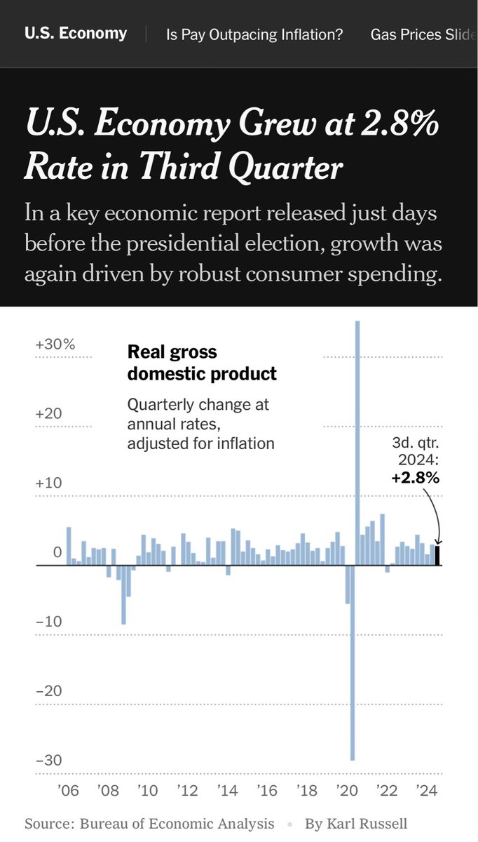 greymurph's tweet photo. If the economy is the top issue for voters, this should be the top headline across the country. Instead, it’s buried by literal talk of garbage. https://t.co/TFouGbSZk6