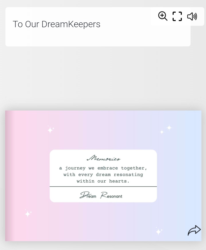 DreamResonant's tweet photo. hueeeee makasih banyak ya Reverie buat pesannya, jujur terharu banget di tambah dengerin lagunya jadi pengen nangis bacain satu satu. {peluk satu-satu} 😭🩷 https://t.co/M0HQ6lzOcR