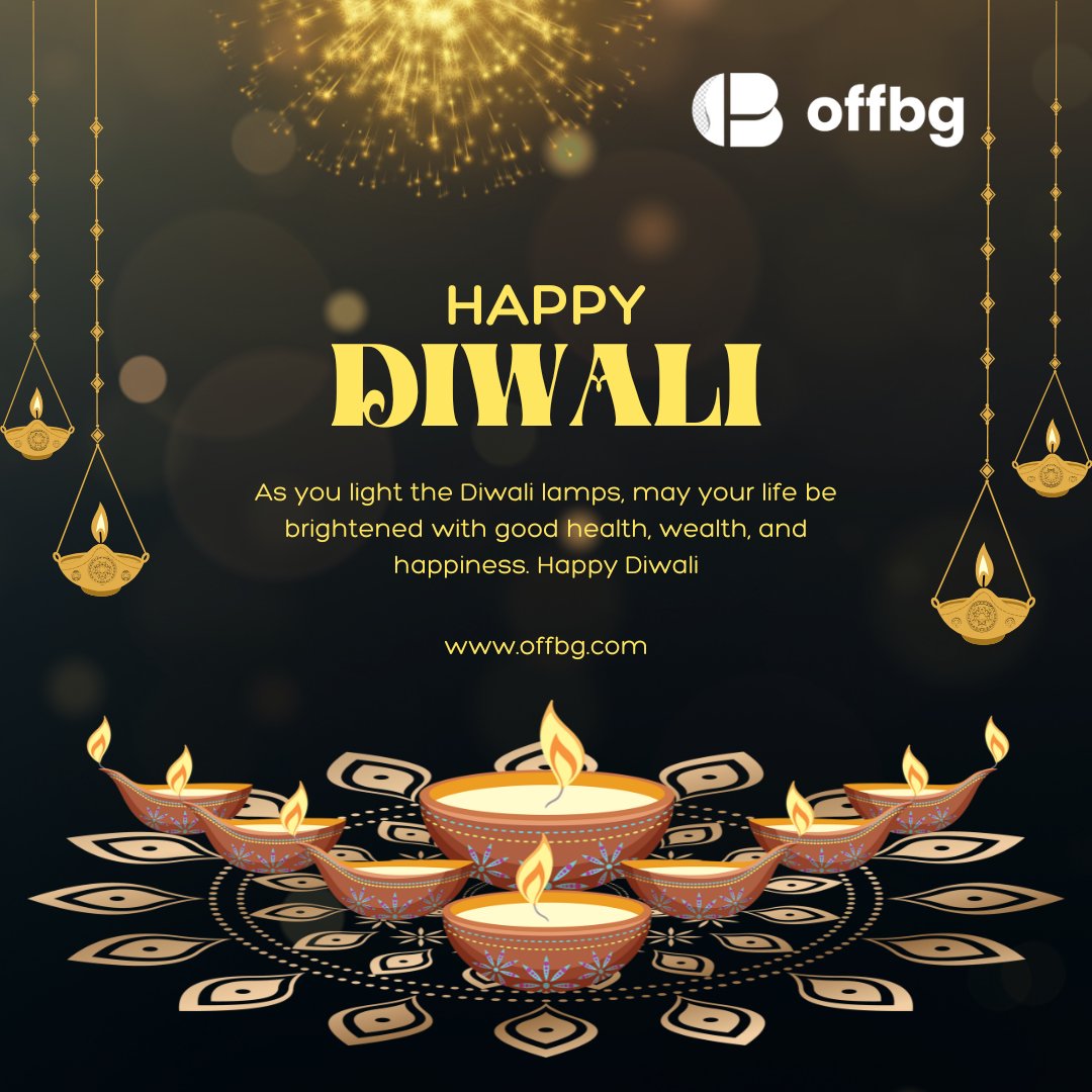 This #Diwali filled with light, #laughter, and dreams fulfilled. May the festival of #lights bring you #peace and positivity. Happy Diwali from Offbg!
#Offbg #HappyDiwali #LightUpYourLife #FestiveWishes #DiwaliCelebration #PositiveVibes #Diwali2024