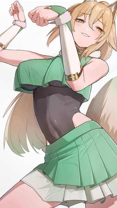 お狐ダンスチア翠燐さん 