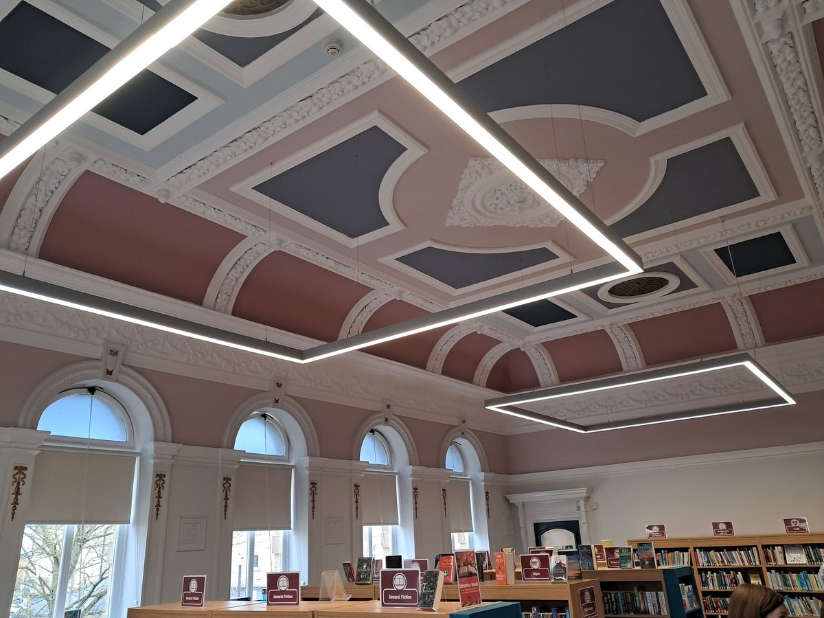 LibrariandyW's tweet photo. I was absolutely delighted to be invited to the opening of a new #library today in #Ossett @WFlibraries, reunited with the Management team I worked with on the early designs a few years ago. It's a fantastic space.

#lovelibraries @libsconnected @MyWakefield https://t.co/Ef5zpmpPnA