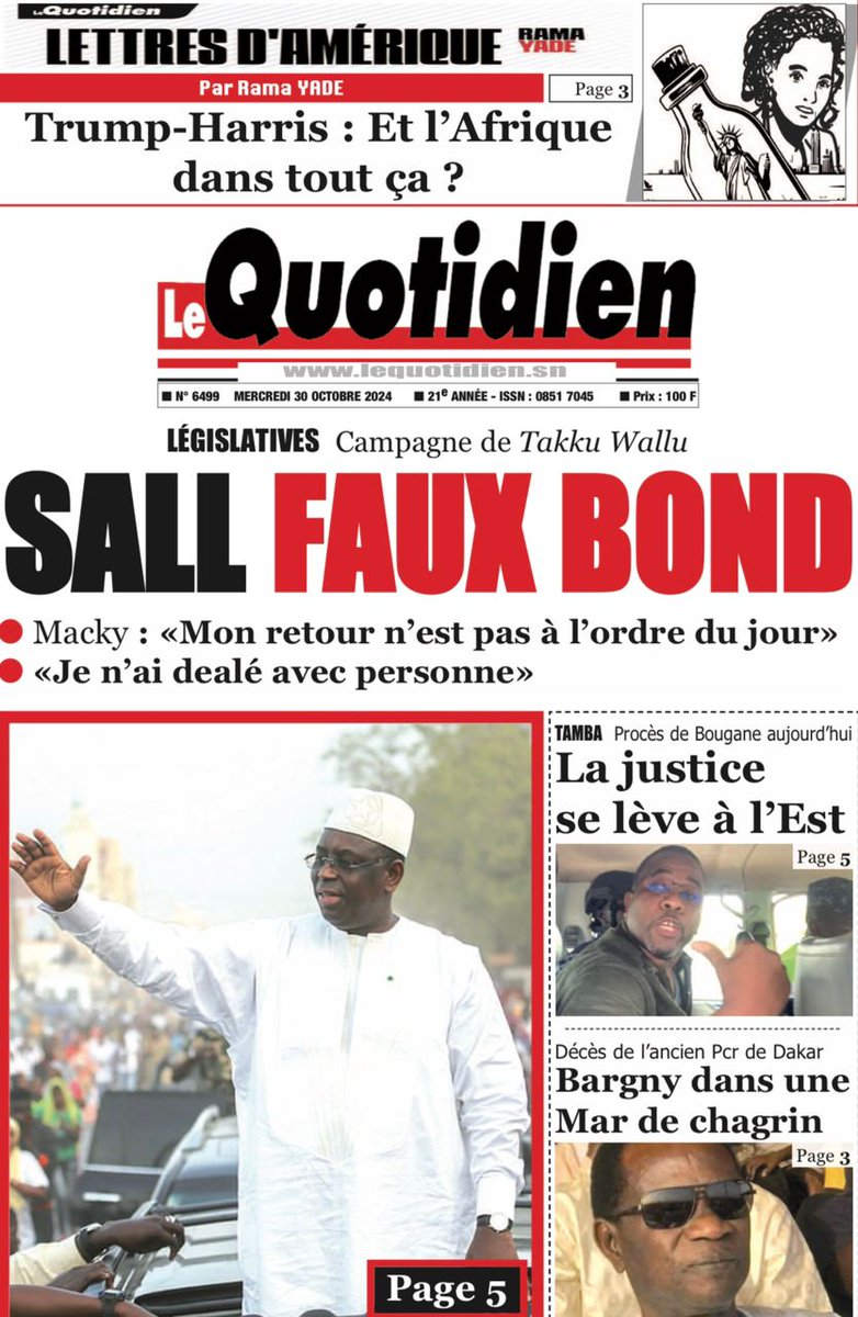 AlymanaAly's tweet photo. Trump, ou Harris? Pour l'Afrique, cest du pareil au même.  Obama sur lequel l'Afrique fondait beaucoup d'espoirs et qui lui avait promis beaucoup,  aura créé le plus grand desastre pour notre continent en tuant Khadafi et en destabilisant la Lybie, ouvrant la voie aux terrorismes https://t.co/OnP0X8nCBU