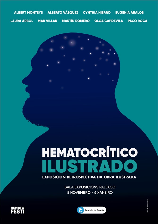 🔵 O Concello réndelle homenaxe a Hematocrítico cunha exposición no seu cabodano

🖼️A mostra, organizada polo Concello en colaboración con HematoFesti, estará aberta do 5 de novembro ao 6 de xaneiro no Palexco

Máis información: i.gal/24S76