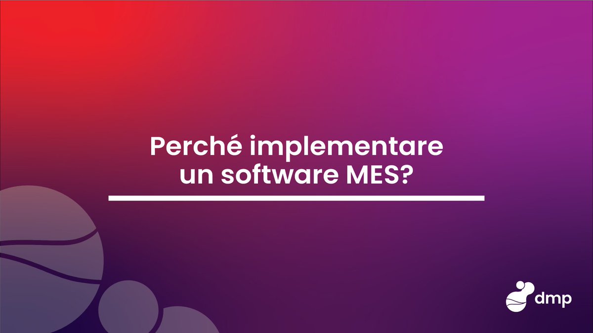 In un contesto industriale in cui ogni secondo conta, implementare un sistema MES rappresenta un vantaggio competitivo fondamentale!

Scopri di più ➡️ bit.ly/3Rqrnl5

#dmp
#neverbetter
#peoplecanchangeeverything