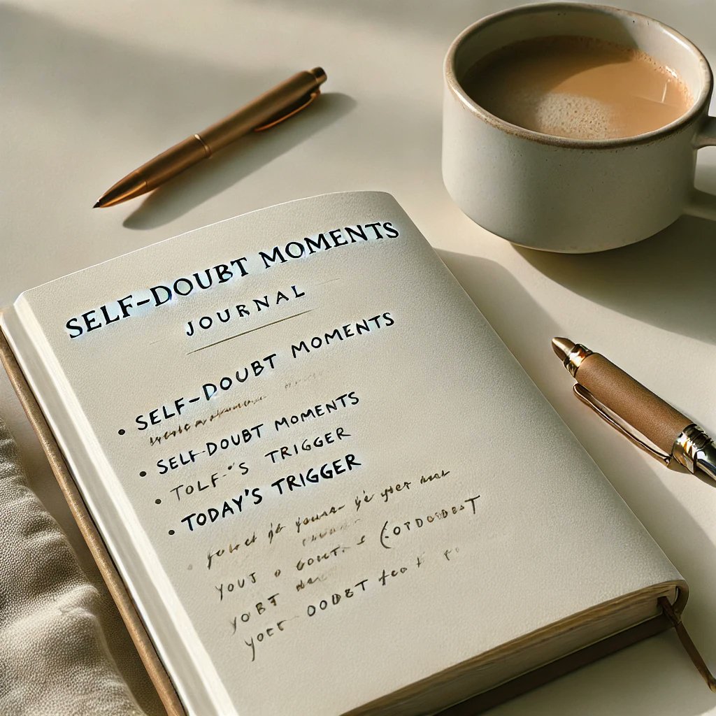 BigJohn_Little's tweet photo. How I finally spotted my self-doubt patterns 👀:

🖊 Start a journal. Write down every doubt or hesitation.
🔍 After a week, look for recurring themes.
✏️ Name your biggest triggers and reframe them.
Once I saw my self-doubt clearly, it lost its grip. Try it today. #MindsetShift #SelfGrowth #LeadershipJourney
