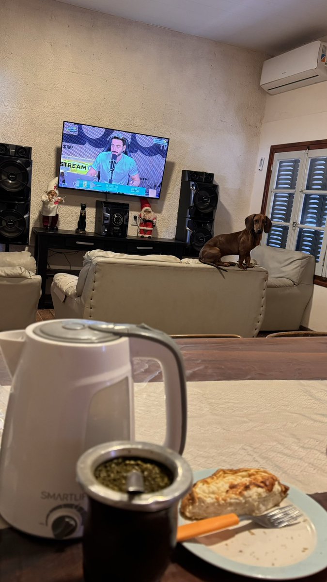 La mejor hora de la mañana, desayunando con una salchicha que se cree gato <a href="/nadiedicenada_/">NADIE DICE NADA</a> 🤍