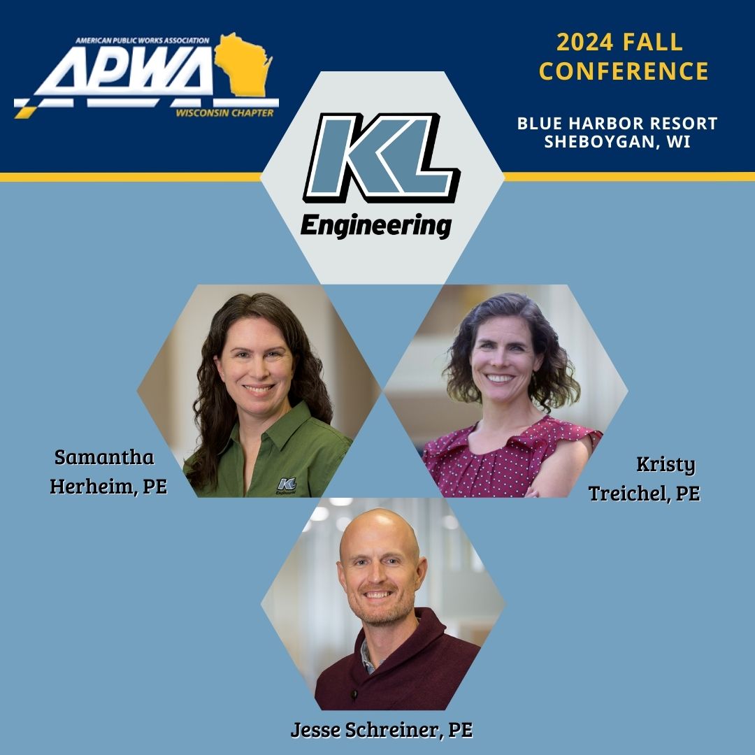 KL Engineering, Inc. (@kl_engineering) on Twitter photo Sam Herheim, Kristy Treichel, and Jesse Schreiner are attending the <a href="/APWAWisconsin/">APWA Wisconsin</a> Chapter Fall Conference this week. The conference has a balance of fun and technical breakout sessions, educational sessions, and their Annual Scholarship Awards Banquet. We can't wait to hear Sam Herheim, Kristy Treichel, and Jesse Schreiner are attending the <a href="/APWAWisconsin/">APWA Wisconsin</a> Chapter Fall Conference this week. The conference has a balance of fun and technical breakout sessions, educational sessions, and their Annual Scholarship Awards Banquet. We can't wait to hear