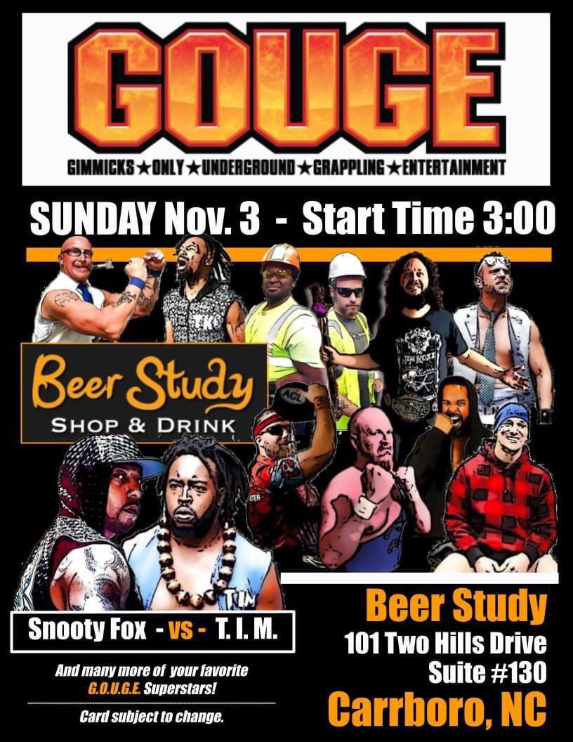 GOUGE Pro Wrestling tweet media