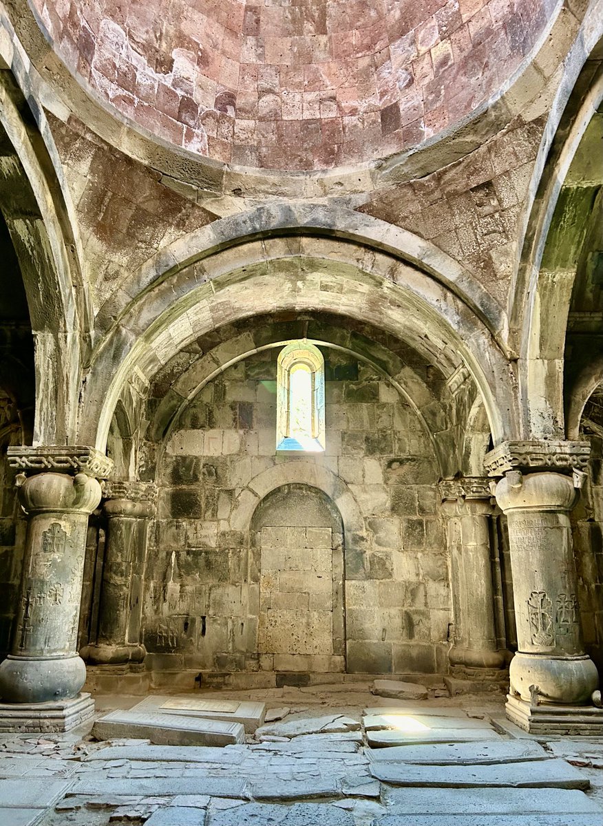 GfoellerFndtn's tweet photo. Sanahin Monastery, 10th century AD.  #Armenia #FirstChristianNation https://t.co/PKy3YDJRB2