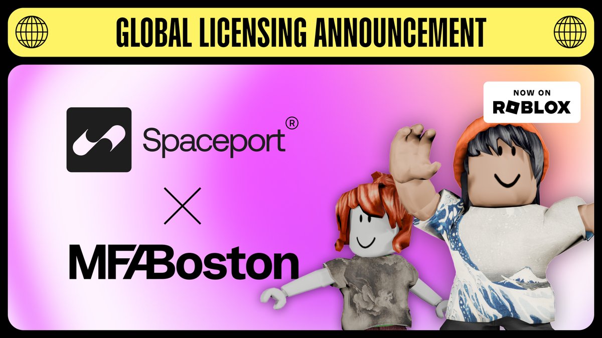 Spaceport.xyz 👾 (@spaceportxyz) on Twitter photo Calling all <a href="/Roblox/">Roblox</a> & <a href="/Fortnite/">Fortnite</a> developers and #ugc creators! Unlock a universe of inspiration with historical art. ️Spaceport & the <a href="/mfaboston/">Museum of Fine Arts, Boston</a> open access to their vast collection of IP to #licensing for in-game experiences & virtual treasures. spaceport.xyz/blog/museum-of… ✨ Calling all <a href="/Roblox/">Roblox</a> & <a href="/Fortnite/">Fortnite</a> developers and #ugc creators! Unlock a universe of inspiration with historical art. ️Spaceport & the <a href="/mfaboston/">Museum of Fine Arts, Boston</a> open access to their vast collection of IP to #licensing for in-game experiences & virtual treasures. spaceport.xyz/blog/museum-of… ✨