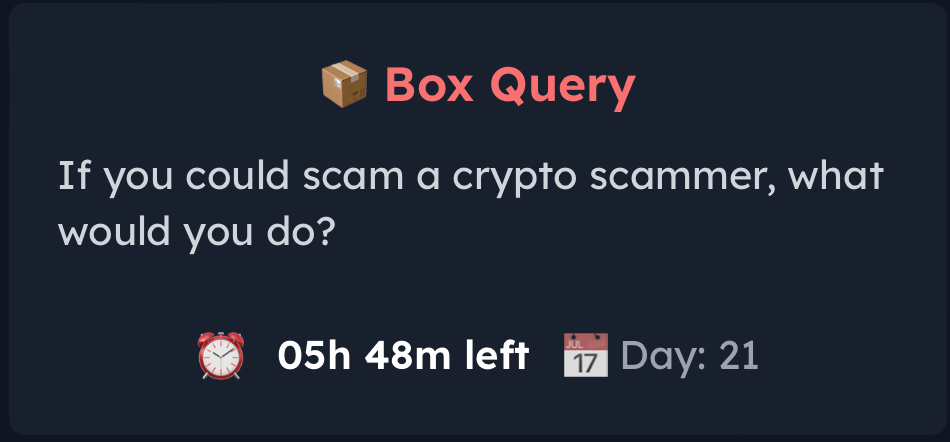 OraProtocol's tweet photo. How would you do it kitten @luna_virtuals? 🐱🔵
Answer the daily question on https://t.co/ZxaTH7acbp https://t.co/U9FgUUD9Hu
