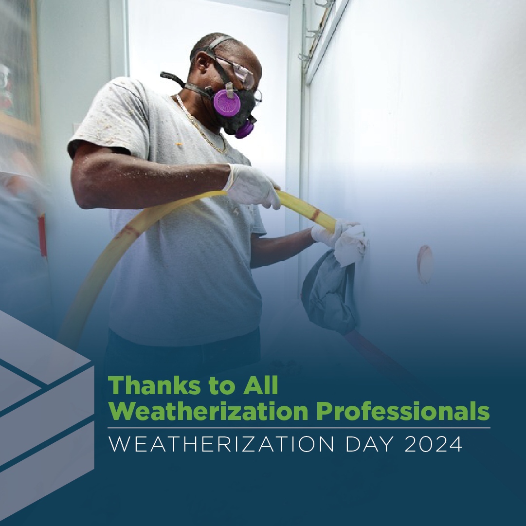 JoinBPA's tweet photo. Happy Weatherization Day! Thank you to the dedicated professionals who work tirelessly to weatherize homes, boost energy efficiency, and create healthier living spaces! 🏠

#WxDayOct2024 #Weatherization #WeatherizationWorks https://t.co/3V6uJT3hiM