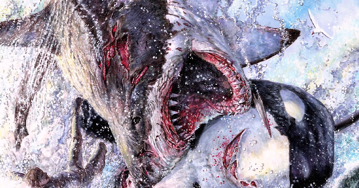 Covers Uncovered: ‘Fish Out Of Water’ – Steve White Covers Battle Action Issue 3 With Hook Jaw! 

We talked to <a href="/sharkbitesteve/">Steve White</a> about his "true love", and working on one of his favourite characters of all time - don't miss this interview! bit.ly/48uyXEL