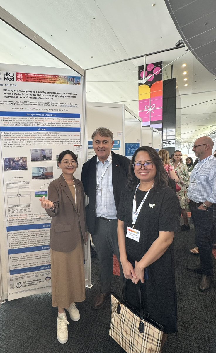 Conference mission completed <a href="/NETNEPCONF/">NETNEPCONF</a> 🎊🎊I have absolutely loved hanging out with so many excellent scholars👍👍👍sincere  thanks for my school <a href="/hku_son/">HKU Nursing</a> my supervisors <a href="/derektakcheung/">Derek Cheung</a> and HKU smoking cessation research team for their strong support and mentorship 🤝🤝🤝
