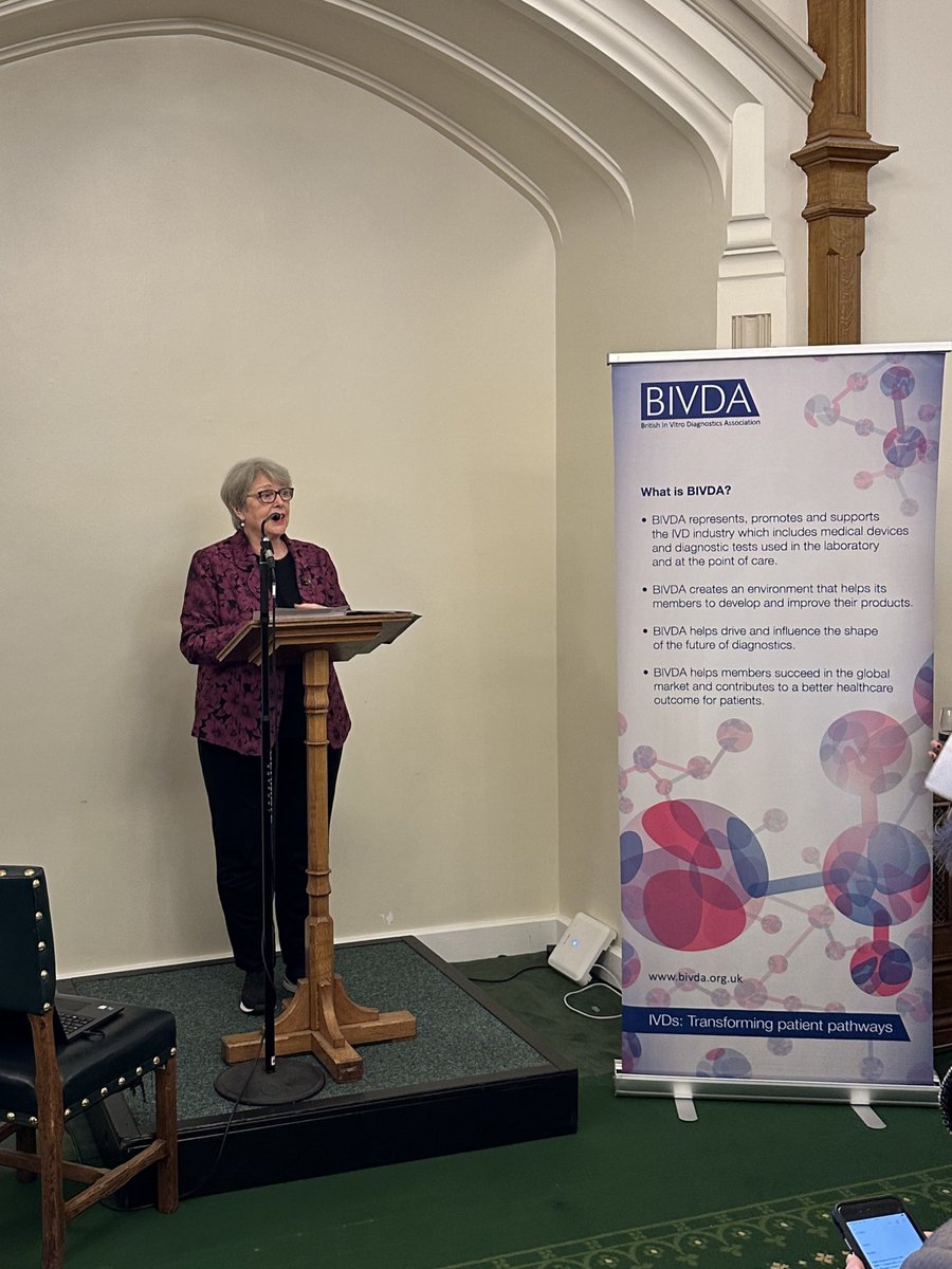 Chamber UK (@chambervoice) on Twitter photo Former Health Minister, Baroness <a href="/GlenysThornton/">Glenys Thornton</a> opens the <a href="/BIVDA/">British In Vitro Diagnostics Association (BIVDA)</a> Parliamentary reception this afternoon. She welcomes innovative businesses who are critical to delivering more innovation to Parliament on #Budget day. Former Health Minister, Baroness <a href="/GlenysThornton/">Glenys Thornton</a> opens the <a href="/BIVDA/">British In Vitro Diagnostics Association (BIVDA)</a> Parliamentary reception this afternoon. She welcomes innovative businesses who are critical to delivering more innovation to Parliament on #Budget day.