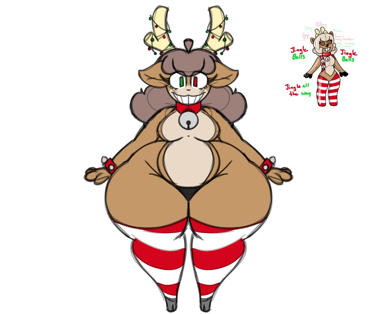 ThatOneSillyDog's tweet photo. We getting jolly this Halloween!!!!!!
Silly new deer oc that I still can't decide if make her normal, rubber or living suit

Big inspiration from @ThatOne91336 's deer https://t.co/S3nYxAPyNm