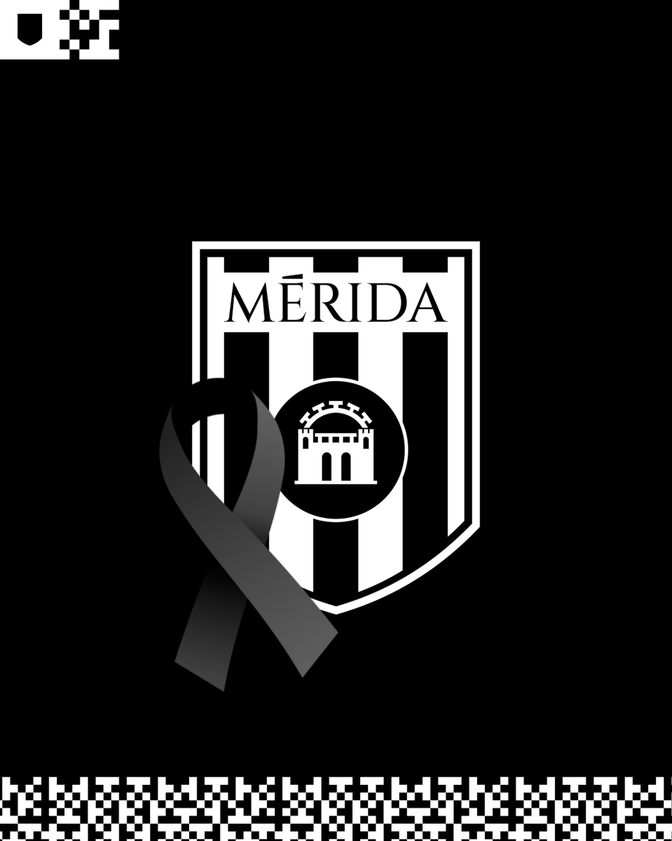 ⚫️ Desde el #Mérida queremos enviar fuerza y apoyo a los efectados por la DANA que azota a nuestro país.

También queremos enviar el pésame y ánimo, en estos difíciles momentos, a los familiares y seres queridos de las personas tristemente fallecidas. Descansen en paz.