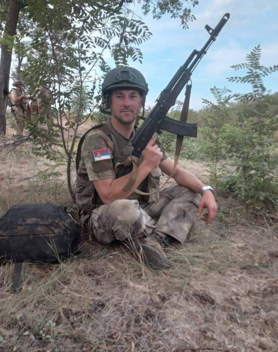 Eternal glory to Veljko Mijatović (1992-2024) a Serbian volunteer who  died yesterday in Donbas, fighting alongside his Russian brothers. 

🇷🇸☦️🇷🇺