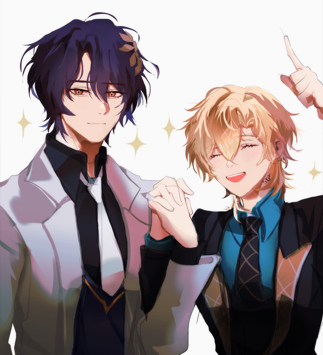 Handholding 👉👈
#Ratiorine #HonkaiStarRail