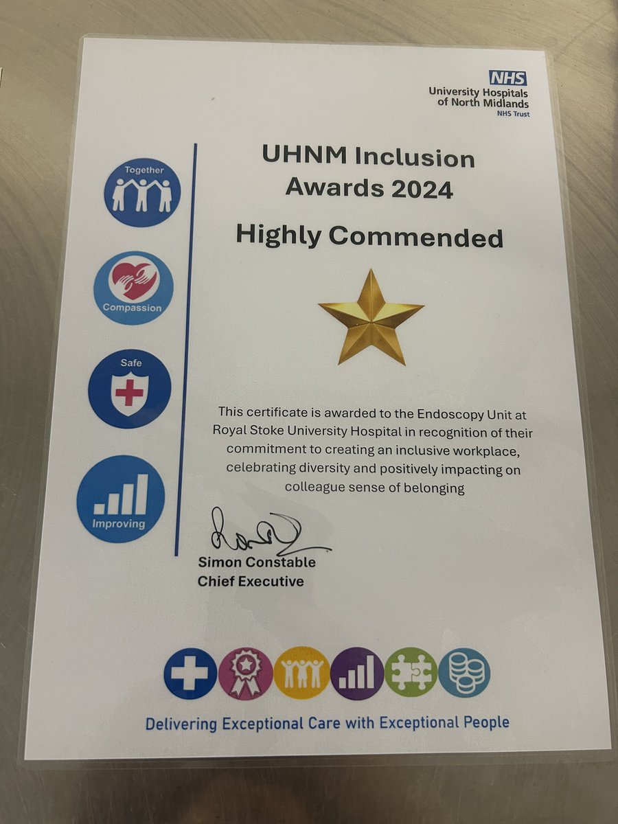 Tracy Procter (@carrionangel) on Twitter photo How amazing that Royal Endo has been awarded highly commended in <a href="/UHNM_NHS/">UHNM NHS Trust 🏥</a> 2024 Inclusion Awards 24 I’m so proud to be apart of this fantastically diverse team <a href="/kathrynkelter1/">Kathryn Kelter</a> <a href="/UHNMEndoscopy/">UHNM Endoscopy County and Royal Stoke</a> <a href="/UHNMEndoscopyTC/">UHNM Endoscopy Training Centre</a> How amazing that Royal Endo has been awarded highly commended in <a href="/UHNM_NHS/">UHNM NHS Trust 🏥</a> 2024 Inclusion Awards 24 I’m so proud to be apart of this fantastically diverse team <a href="/kathrynkelter1/">Kathryn Kelter</a> <a href="/UHNMEndoscopy/">UHNM Endoscopy County and Royal Stoke</a> <a href="/UHNMEndoscopyTC/">UHNM Endoscopy Training Centre</a>