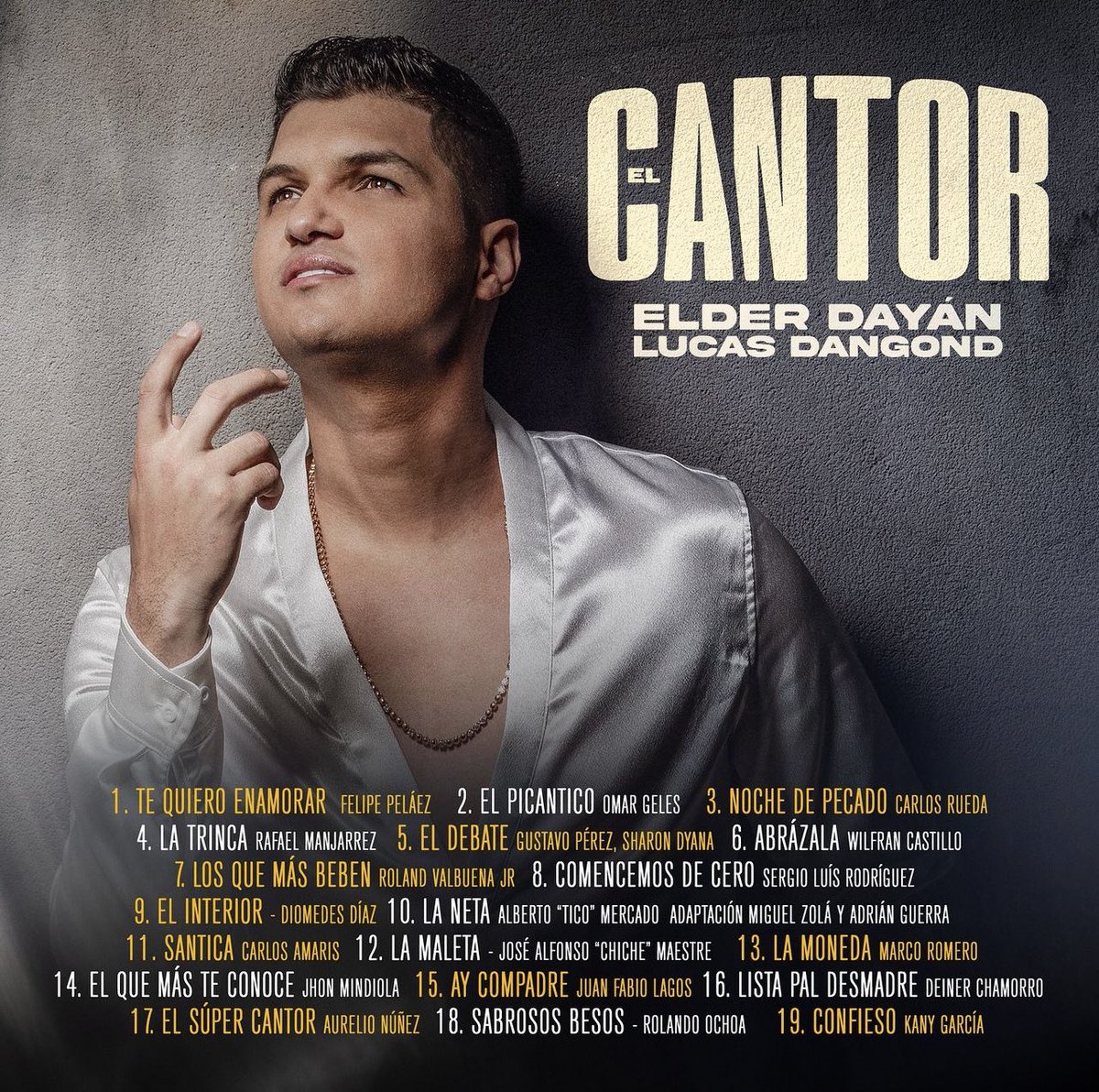 Luisjoserbarros's tweet photo. El mejor cd Vallenato que ha salido este año, lo demás es un copia y pega de lo mismo, los pones en aleatorio y no sabes cual es cual😴 y lo otro ni vallenato es.

Bien Elder, sin salchipapa y poca tartara👏🏽👏🏽👏🏽 https://t.co/JPAoJ2IuYe