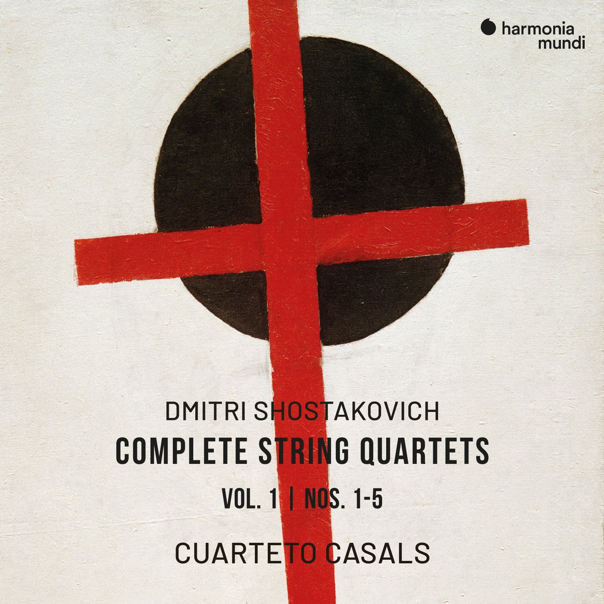[NEW RELEASE]
DMITRI SHOSTAKOVICH
Complete string quartets vol.1 | Nos. 1-5
<a href="/cuartetocasals/">Cuarteto Casals</a> 

🎧Listen: lnk.to/shostakovichcu…
👉On Youtube: youtu.be/bVHlGoPQh7A