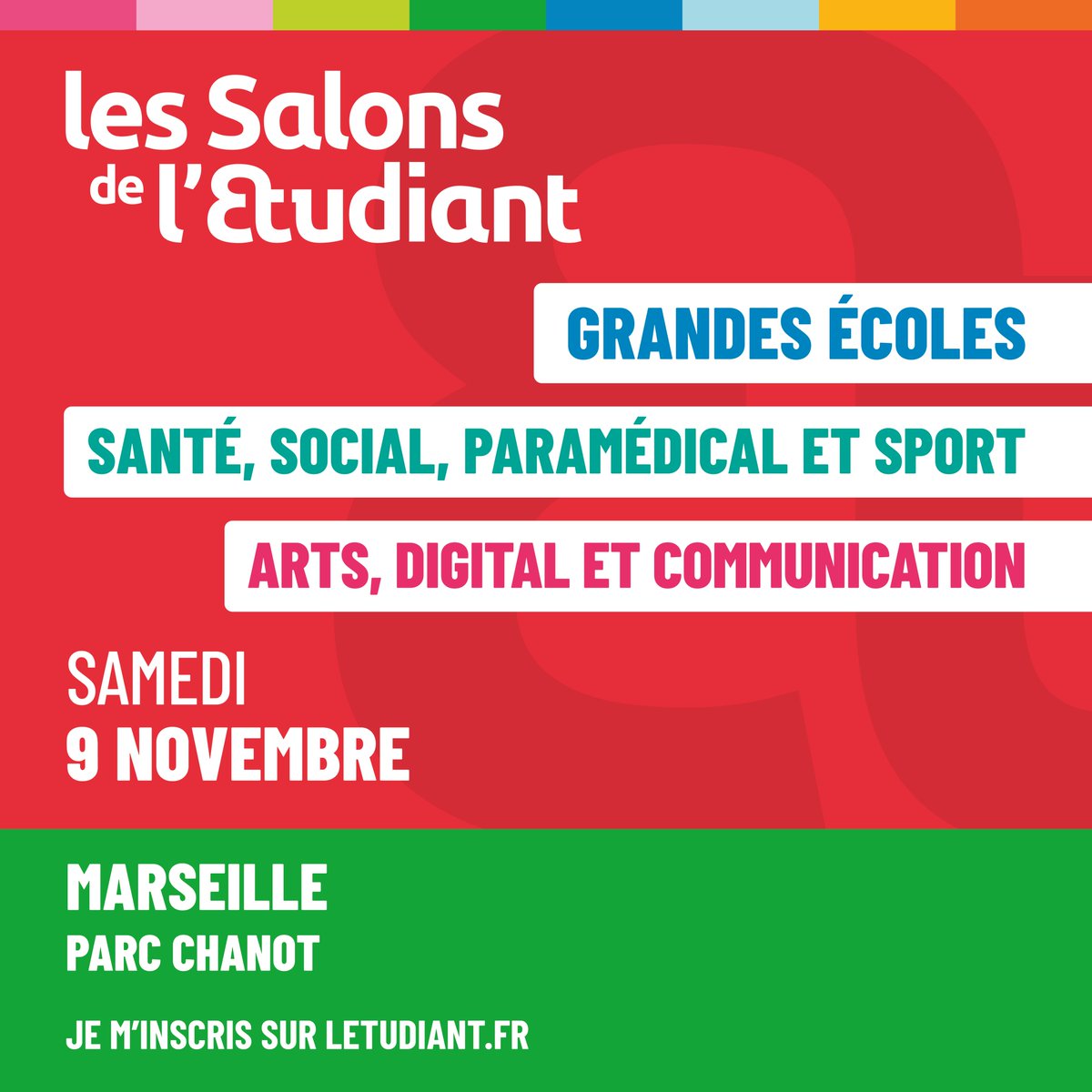 CPE Lyon (@cpelyon) on Twitter photo CPE Lyon sera présente au salon de <a href="/letudiant/">l'Etudiant</a> à Marseille le 9 novembre, au stand B26 !
📅Samedi 9 novembre 2024
⏲9:00 – 17:00
📍Parc Chanot – Palais de l’Europe – Hall 8 Rond-point du Prado 13008 Marseille, sur le stand B26 !
Pour s'inscrire 👉…s-ecoles-marseille.salon.letudiant.fr CPE Lyon sera présente au salon de <a href="/letudiant/">l'Etudiant</a> à Marseille le 9 novembre, au stand B26 !
📅Samedi 9 novembre 2024
⏲9:00 – 17:00
📍Parc Chanot – Palais de l’Europe – Hall 8 Rond-point du Prado 13008 Marseille, sur le stand B26 !
Pour s'inscrire 👉…s-ecoles-marseille.salon.letudiant.fr