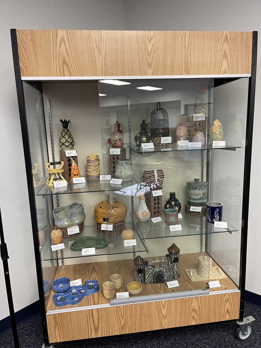 Cҽɳƚɾαʅ Bυƈƙʂ Aɾƚ (@cbsdart) on Twitter photo Jumping into November with a new display…. Thank you ton <a href="/CBWestHS/">CB West High School</a> and Mrs Thompson’s and Ms Miller’s Ceramics students. On display now in our board room. <a href="/CBSDSchools/">Central Bucks SD</a> Jumping into November with a new display…. Thank you ton <a href="/CBWestHS/">CB West High School</a> and Mrs Thompson’s and Ms Miller’s Ceramics students. On display now in our board room. <a href="/CBSDSchools/">Central Bucks SD</a>