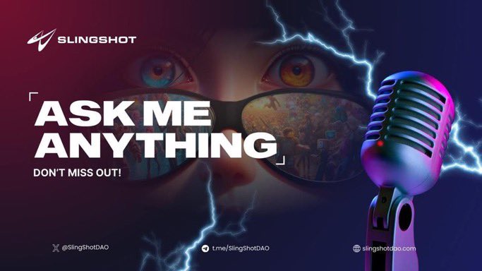 🎙️ Join Our Weekly X Space THURSDAY, OCT. 31ST - 5PM UTC!

💎 The Future of Crowdsourced Gaming | Slingshot Megaspace  

🗓️ Date: Thursday, OCT. 31ST
⏰ Time: 5PM UTC
📍 Location:buff.ly/40kBSOv

Guests: <a href="/BR1INFINITE/">BR1: INFINITE</a> <a href="/ZeshApps/">Zesh AI Layer</a> <a href="/GGEM_LAUNCHER/">GGEM</a>  <a href="/Real_Sugarverse/">Sugarverse</a>