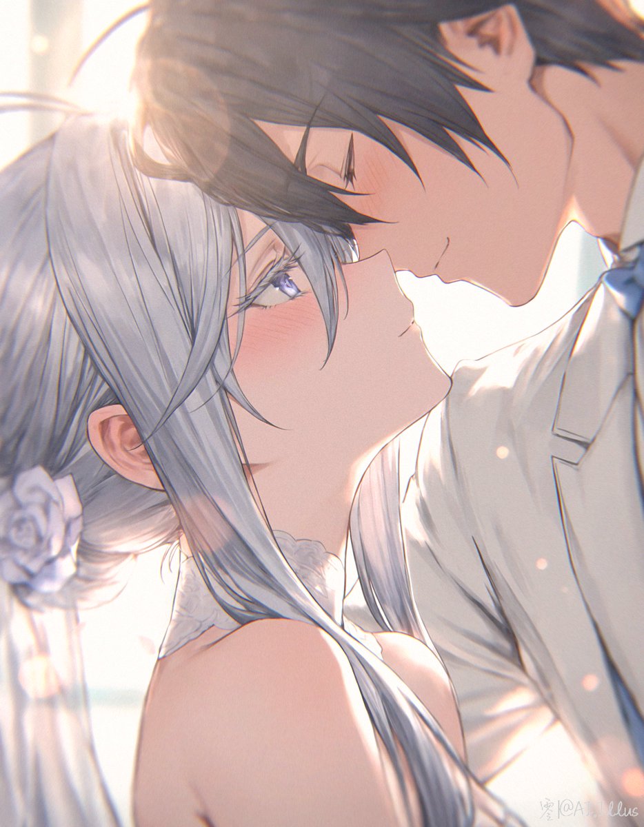 Zer0_0Ling's tweet photo. 86 シンレナ- 愛のキス

#エイティシックス #EightySix https://t.co/XT6duYGeID