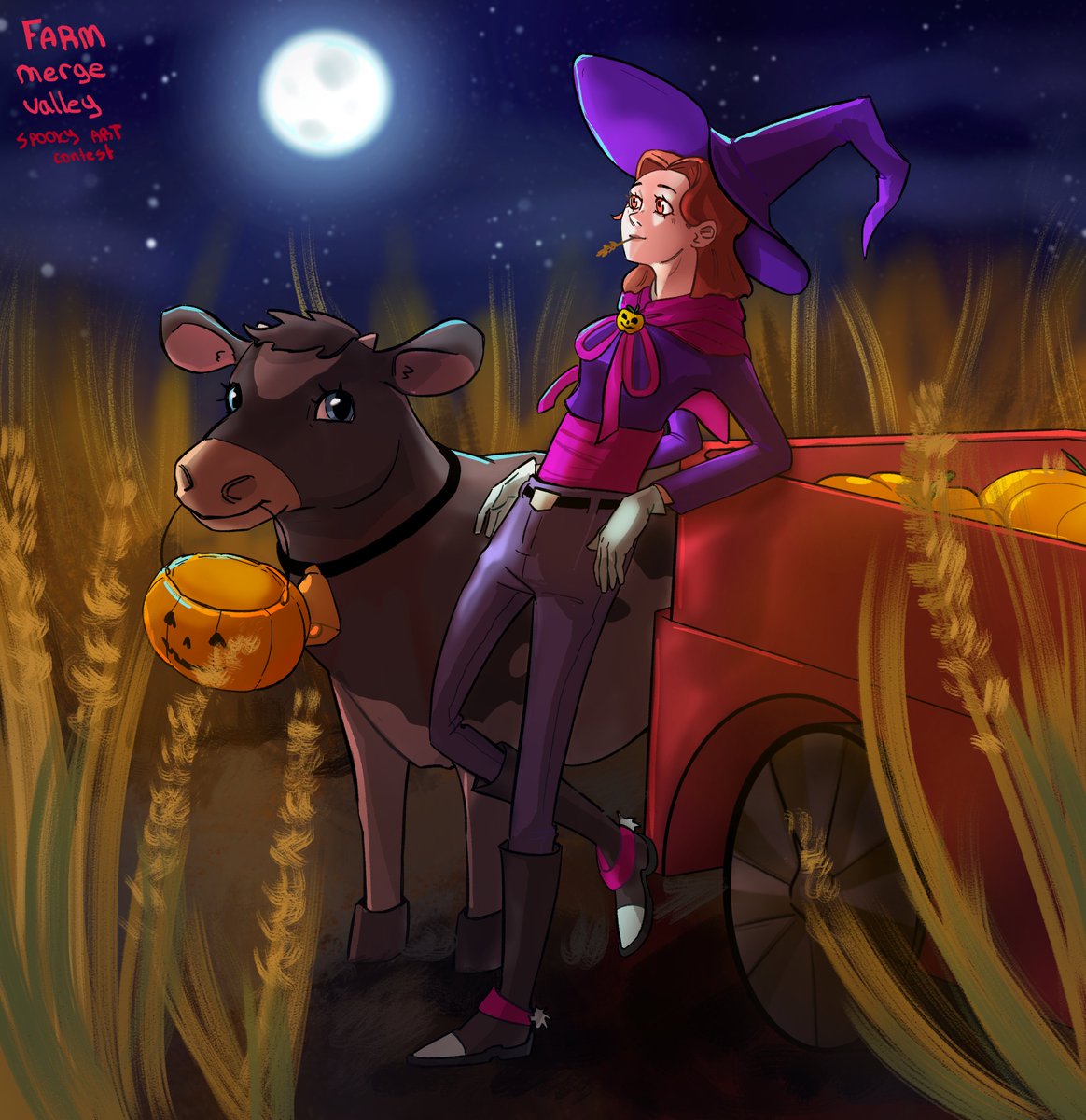 We hope you had a good trick-or-treating season! 🍬

Thank you @/yelwomyelwah (Discord) for this #FanArt! 🎨