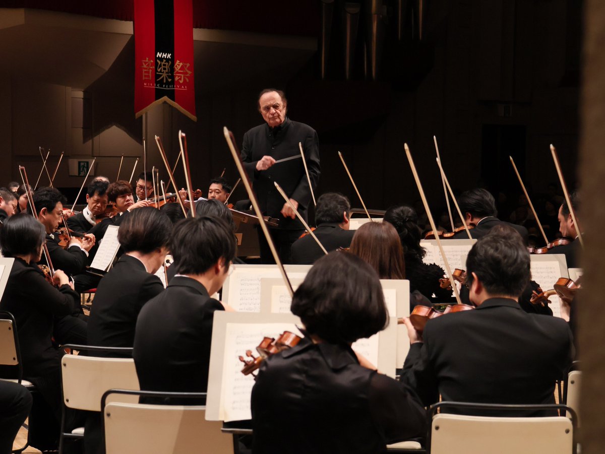 NHK交響楽団 NHK Symphony Orchestra, Tokyo tweet media