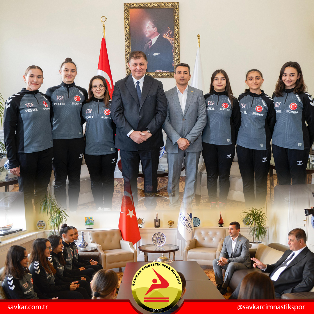 İzmir Büyükşehir Belediye Başkanı Sayın Cemil Tugay, Aerobik Cimnastik Dünya Şampiyonası'nda Dünya 4. olan milli sporcularımız ve Kulüp Başkanımız İsmail Göktekin'i makamında ağırladı. Bu güzel buluşma için kendilerine çok teşekkür ederiz.

<a href="/izmirbld/">İzmir Büyükşehir Belediyesi</a> <a href="/drcemiltugay/">Dr. Cemil Tugay</a>