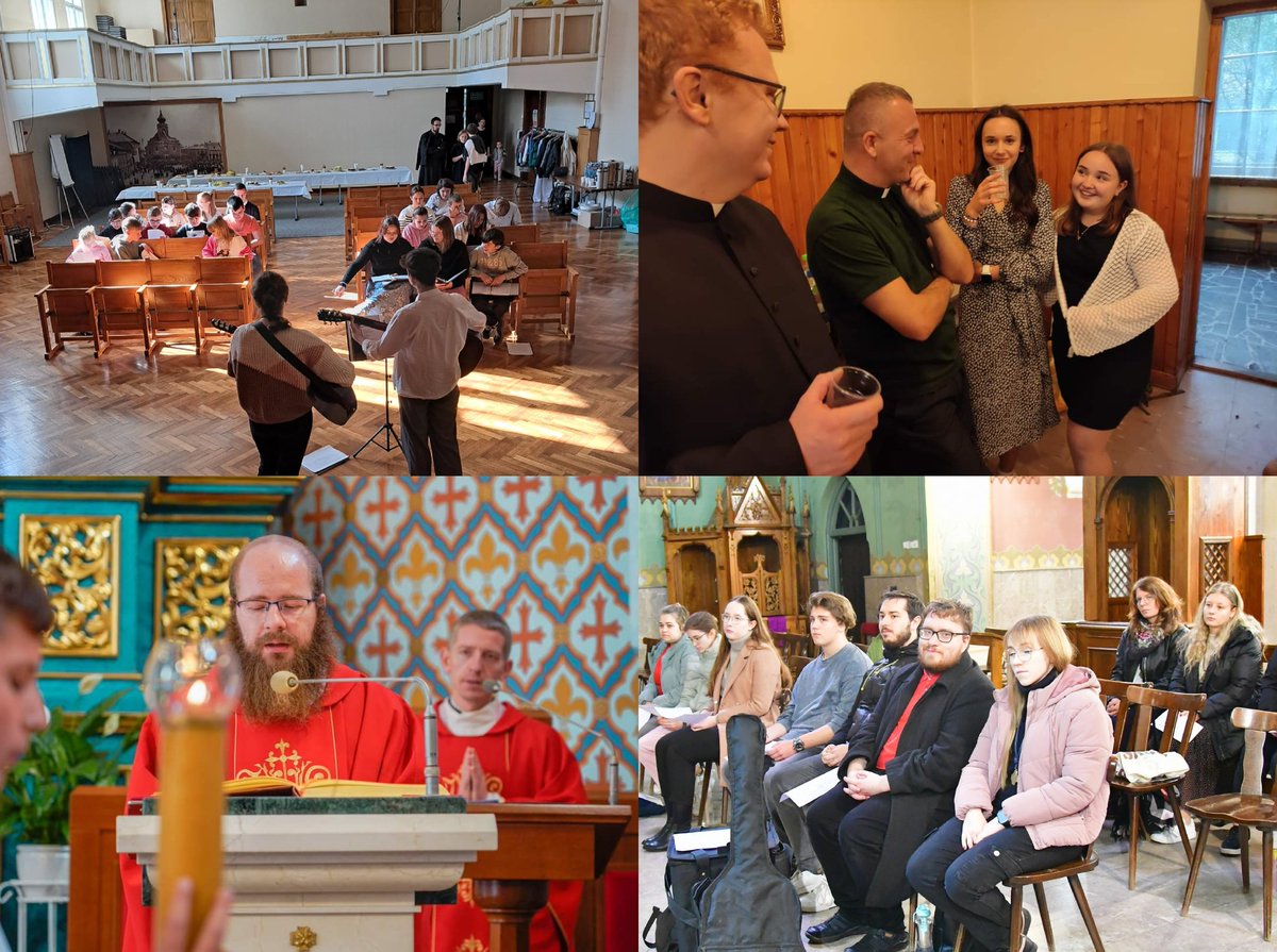 OazaKrakow's tweet photo. Dobrze było spotkać się z innymi Oazami z okolic, aby stworzyć dużą wspólnotę – cząstkę Kościoła 💒
Dobrze było zobaczyć się w tym miesiącu z ludźmi, którzy żyją tym wartościami co my 🫂
—
#rdw #dzieńwspólnoty #oaza #rejon #oazakraków #ruchświatłożycie https://t.co/BACkcrfvTE