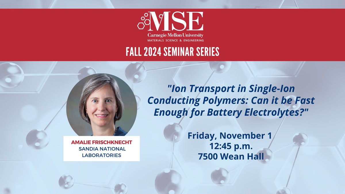 CMU Materials Science & Engineering tweet media