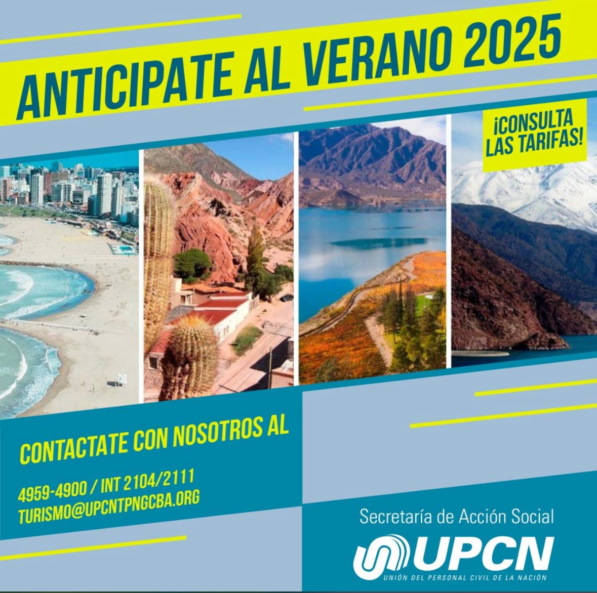 No nos van a robar la alegría. Estamos armando las mejores propuestas para que vos y tu familia puedan descansar y disfrutar del verano!!!!!
#anticipatealverano #upcn #upcnturismo #turismo #turismosindical #trabajadores