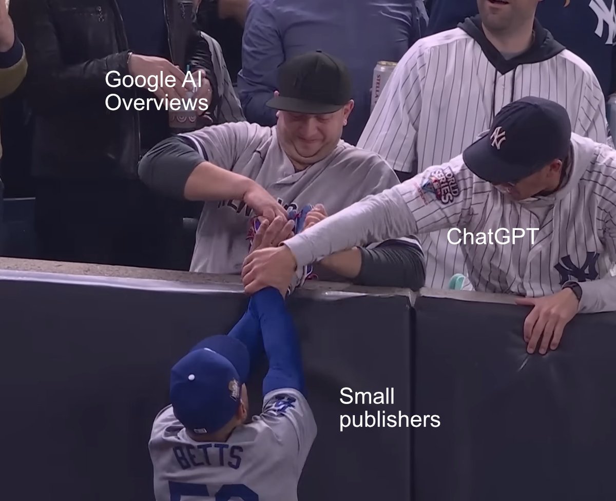 I'm not usually big on industry memes, but this was too insane not to make fun of. It's also fun to make fun of #Yankees fans.