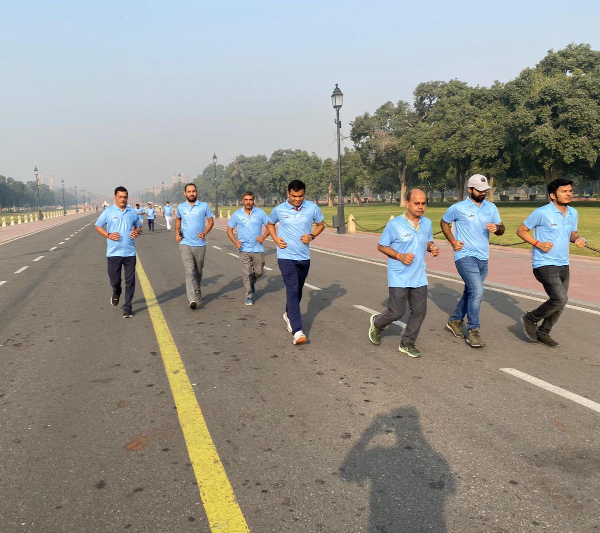 TexMinIndia's tweet image. “Manpower without unity is not a strength unless it is harmonized and united properly, then it becomes a spiritual power." - Sardar Patel
To pay tribute to his belief in integrity, officials from @texminindia participated in #RunForUnity today. 
#RashtriyaEktaDiwas