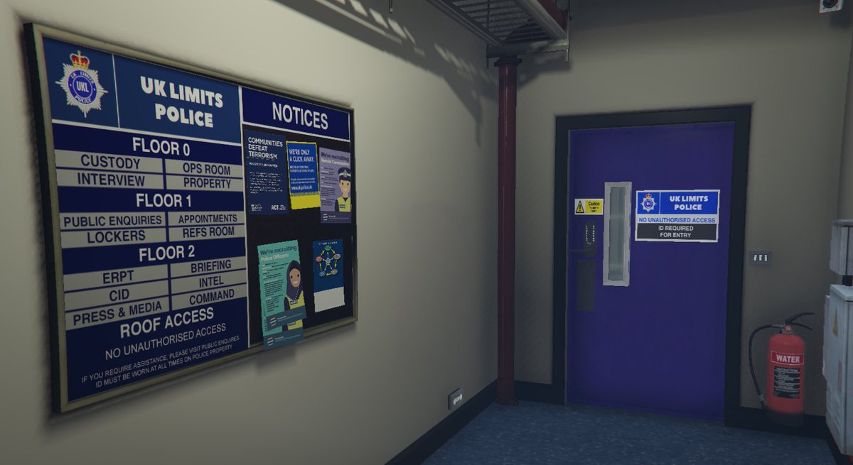 PersonalizeIT24's tweet photo. Custom UK Limits RP - PD MLO Reskinned 
Created by B.MrStephens  | Founder
For UK LIMITS RP 
#personalizeit #gta5 #lorefriendly #fivemroleplay #fivemserver #customclothing #lorefriendly #fivemserver #fivemdevelopment #fivemdeveloper #vinewoodsign #fivemrp #mlo https://t.co/IGKgUsv91y