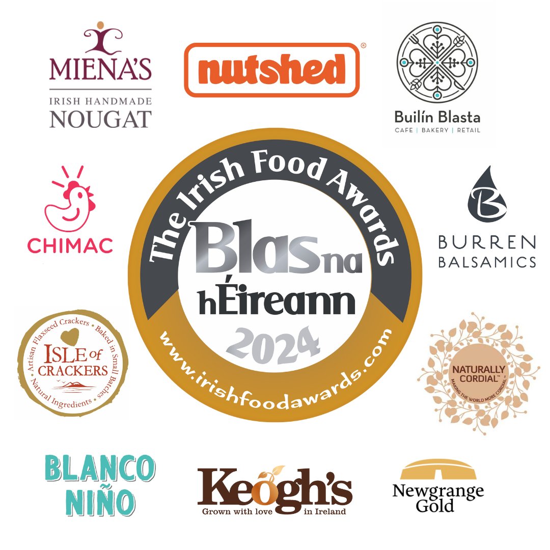 We were absolutely delighted to see so many of our producers take home awards from this year's Blas na hÉireann!

We are so proud to champion Irish products of the highest quality.

Congrats everyone - so well deserved 👏👏