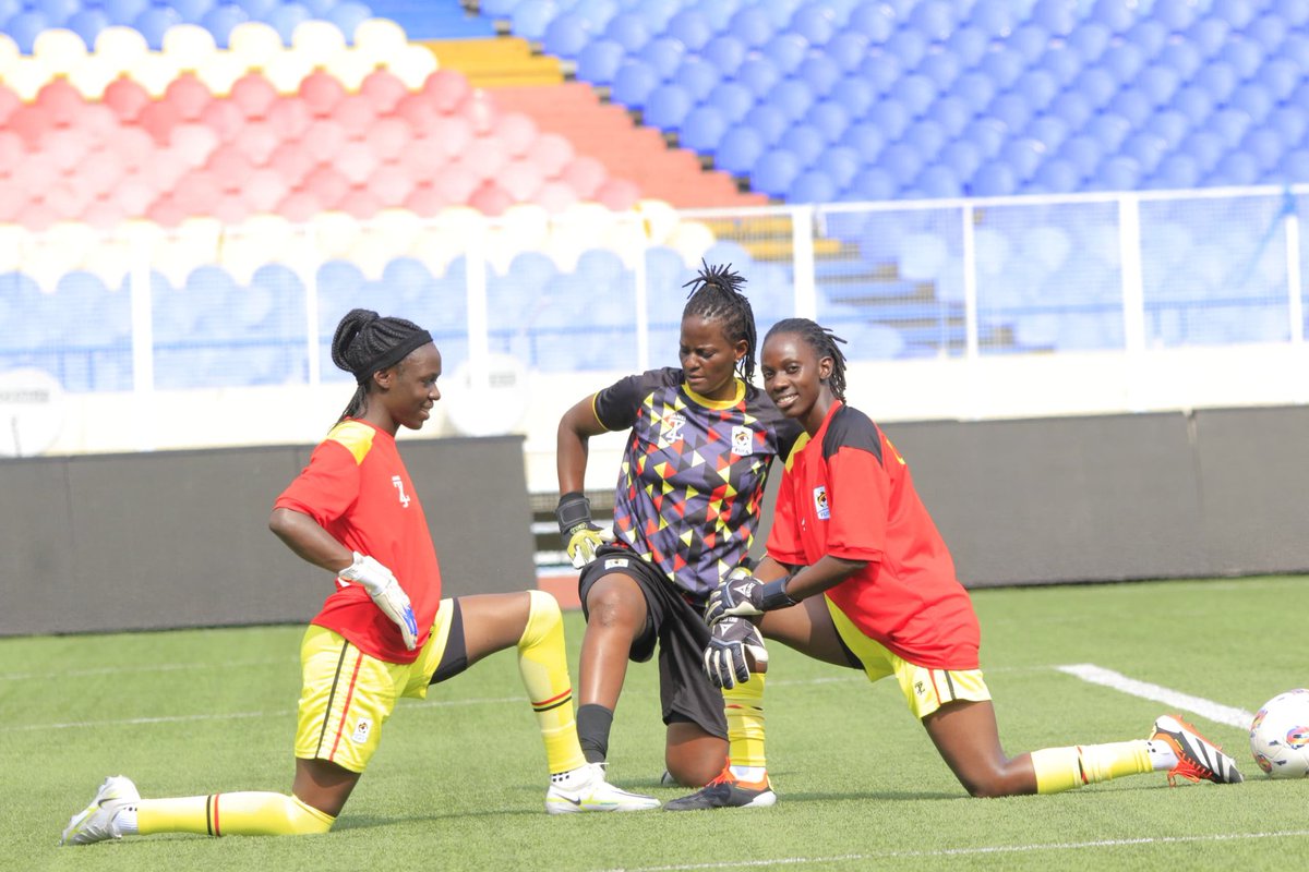 CrestedCranes's tweet photo. Warm up done
Up Next- Kickoff
#UGARDC
#WomenFootballUG https://t.co/fvDrWKMFYQ