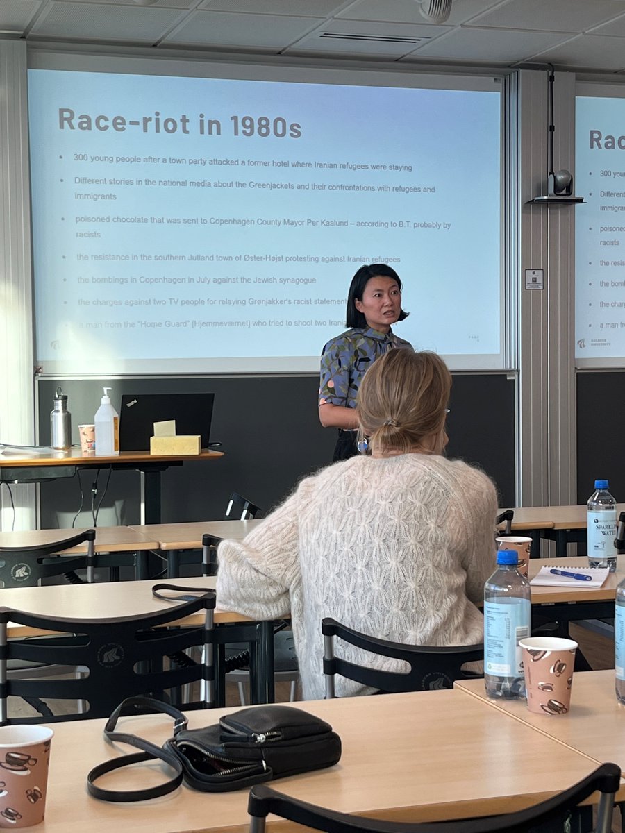 <a href="/J_Hui_Li/">Jin Hui Li</a> presents on the right radical gangs and the memory of racialized pupils in the Danish welfare 1980s. She is diving into the gendered differences in racism that occurred in Danish schools while professional debates were focused on anti-racism measures.  #HistEd