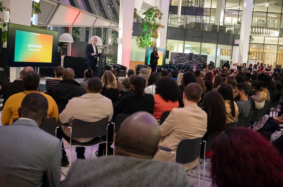 Anti-Apartheid Legacy (@pentonstreetcml) on Twitter photo Last night <a href="/MayorofLondon/">Mayor of London, Sadiq Khan</a> #BlackHistoryMonth reception, co-hosted <a href="/debs_wb/">Debbie Weekes-Bernard</a>, it was a great honour to hear <a href="/SadiqKhan/">Sadiq Khan</a> speak of pride that #London will home Europe’s 1st Anti-Apartheid museum
We’re proud to make #blackhistory & #solidarity part of UK cultural heritage landscape Last night <a href="/MayorofLondon/">Mayor of London, Sadiq Khan</a> #BlackHistoryMonth reception, co-hosted <a href="/debs_wb/">Debbie Weekes-Bernard</a>, it was a great honour to hear <a href="/SadiqKhan/">Sadiq Khan</a> speak of pride that #London will home Europe’s 1st Anti-Apartheid museum
We’re proud to make #blackhistory & #solidarity part of UK cultural heritage landscape