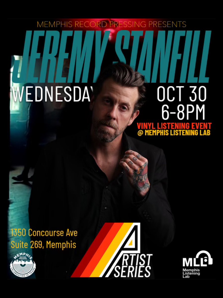 Looking forward to tonight at Memphis Listening Lab! Can’t wait to see you all, come by, say hello, and grab a copy of my 7-inch single with 4403 (Time Machine) &amp; Wild Heart.

6-8 PM | Free