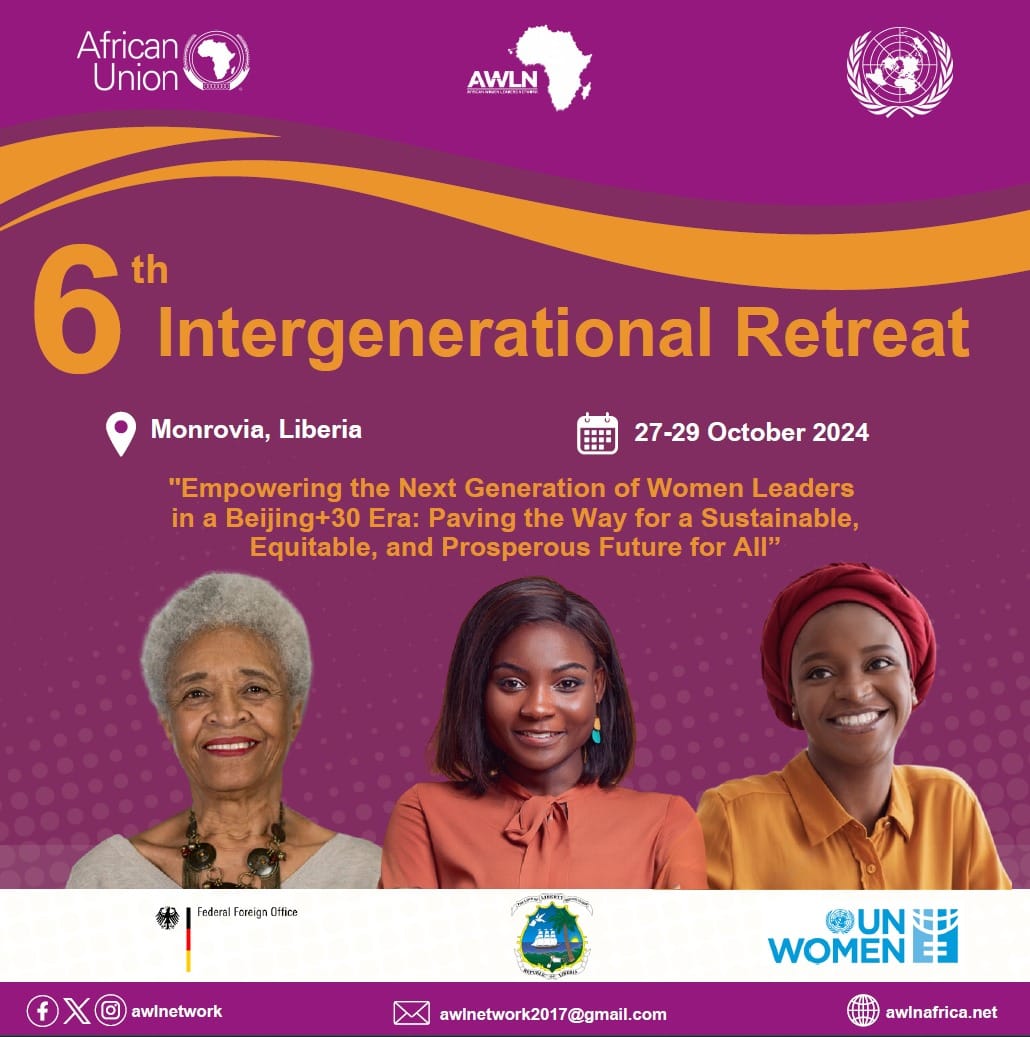 AWLNLiberia's tweet photo. 🌍Liberia was proud to host the 6th Intergenerational Dialogue by AWLN! This gathering brought together women leaders across generations, fostering collaboration, sharing insights, and building partnerships to shape Africa’s future. Here’s to the impact made and the journey ahead https://t.co/RPSURlThaP