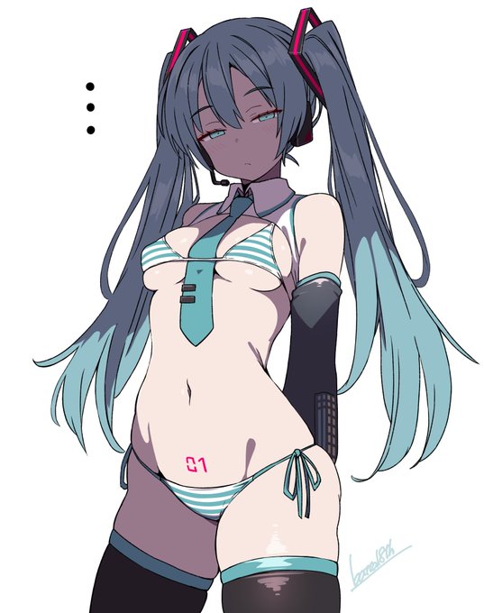 このミクさんも色々なおしてた 