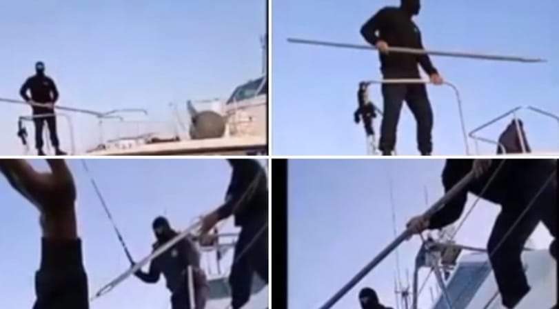 PaggioI's tweet image. #refugeesgr #GreeceFascistState #pushback #lesvos
ΛΣ 602, οι ίδιοι δολοφόνοι λιμενομπατσοι, εδώ στις 6/10/23