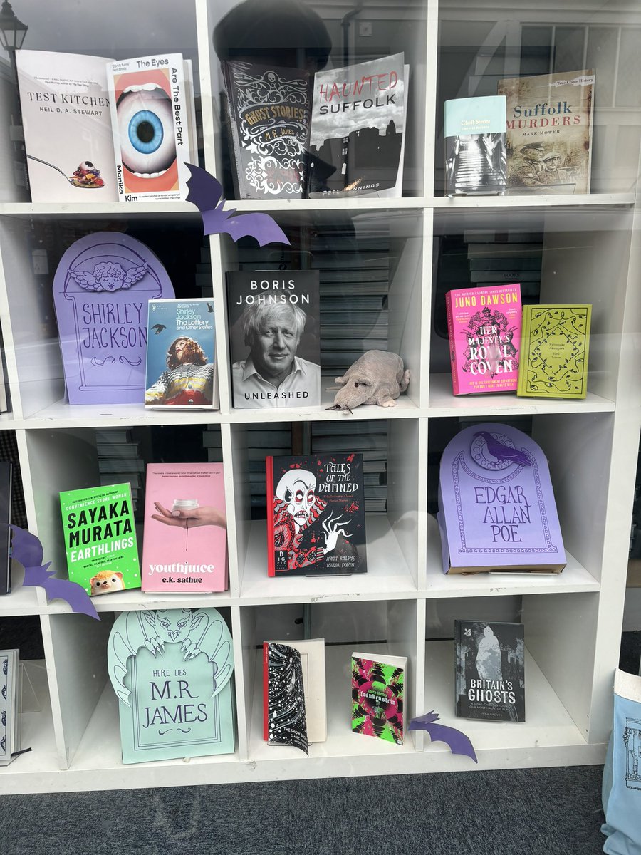 domhowkins's tweet image. Perfect placement in the horror section of @BorisJohnson nightmare drivel by @AldeBooks #halloween2024 #wheresboris